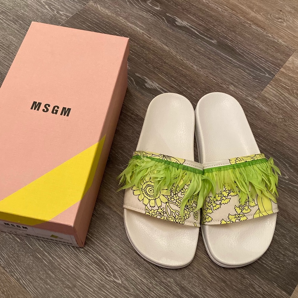 MSGM Slide Sandals Size 41